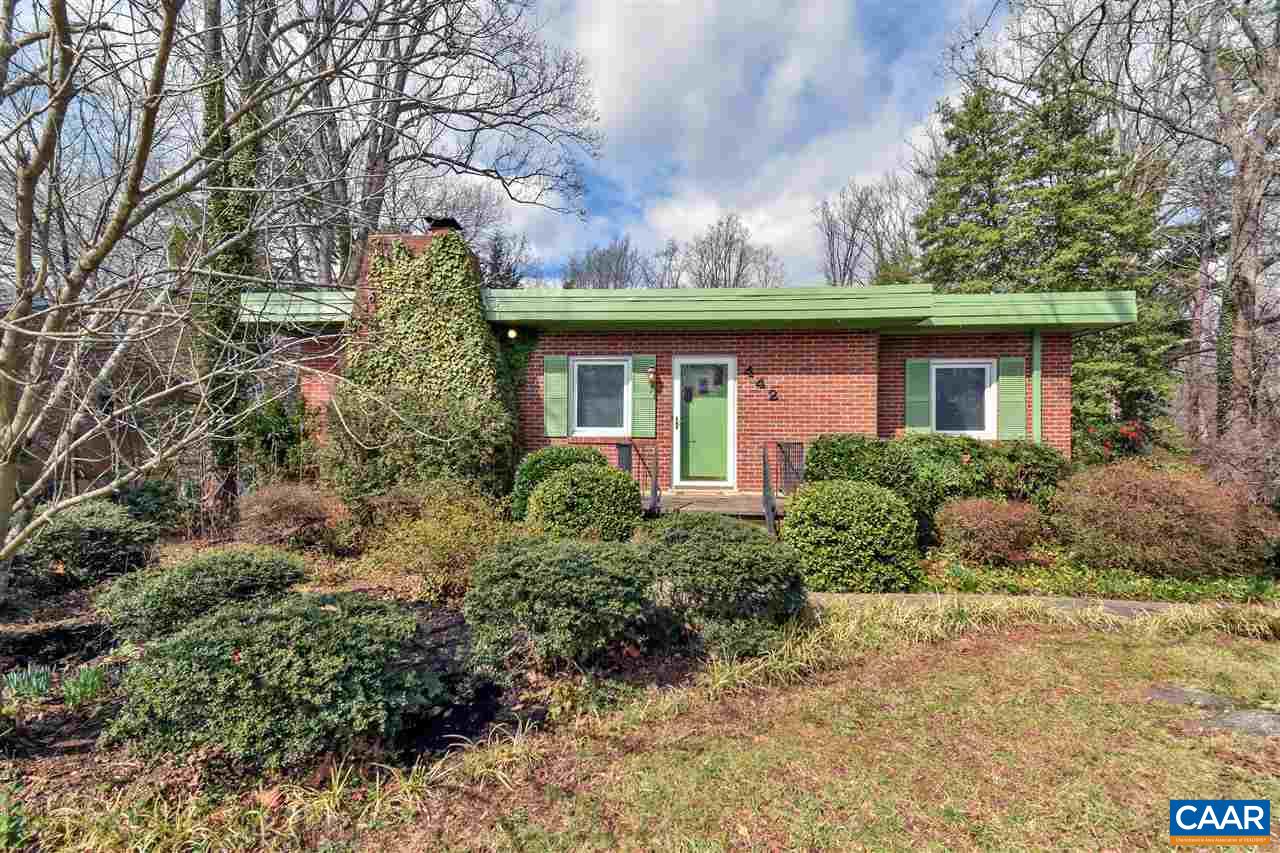 442 Rio Road West Charlottesville, VA 22901 - Photo 1 of 48 a front view of a house with garden