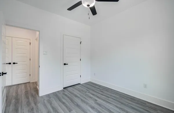 wooden floor in an empty room