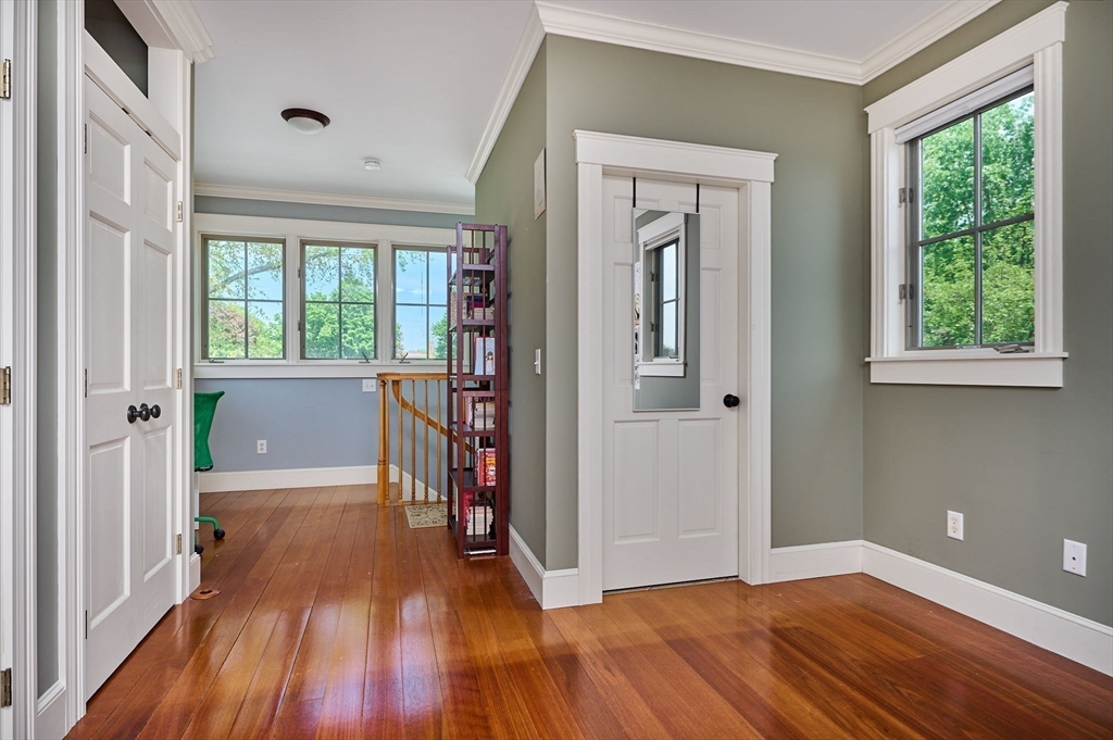 25 Union Street, Unit 2 Northampton, MA 01060 - Photo 28 of 38 wooden floor in an empty room with a window