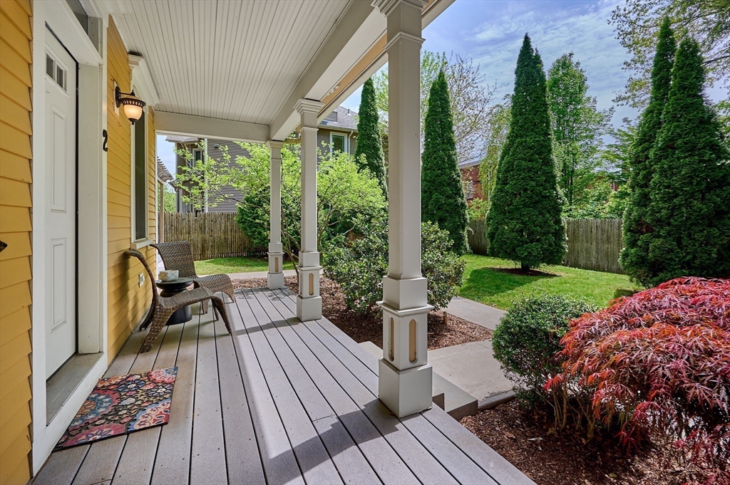 25 Union Street, Unit 2 Northampton, MA 01060 - Photo 33 of 38 a view of balcony with furniture and garden