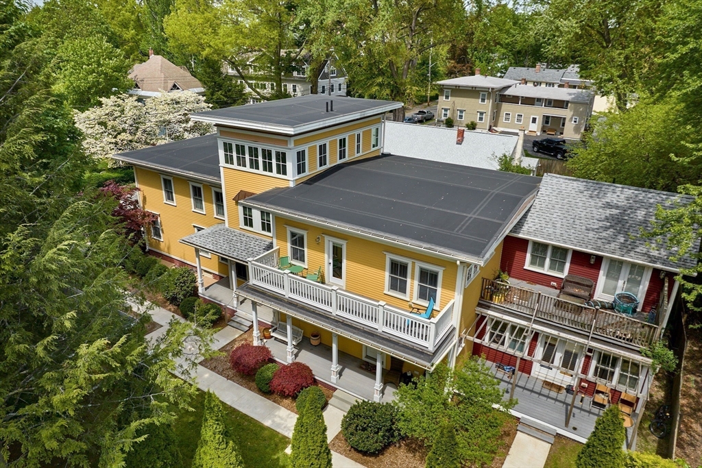 25 Union Street, Unit 2 Northampton, MA 01060 - Photo 4 of 38 an aerial view of a house with a yard