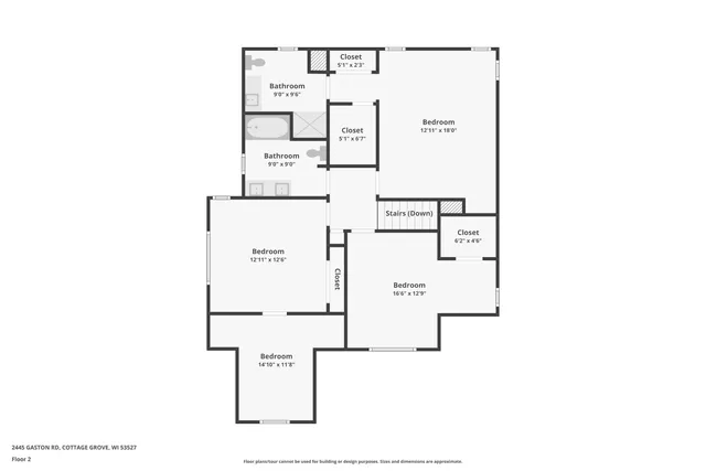 $697,000 | 2445 East Gaston Road, Cottage Grove, WI 53527