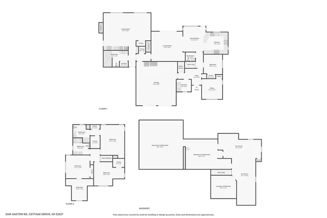 $697,000 | 2445 East Gaston Road, Cottage Grove, WI 53527