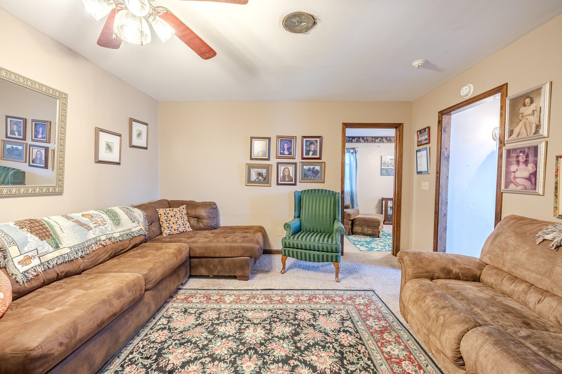 645 Wildflower Ridge Lane Savannah, TN 38372 - Photo 32 of 40 a living room with furniture and a rug
