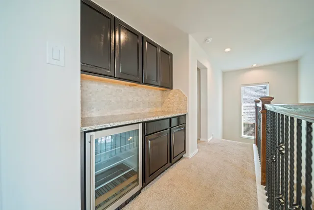 a view of hallway with elevator