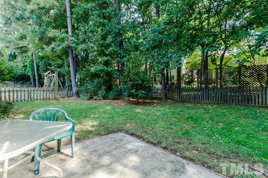 5521 Edgebury Road Raleigh, NC 27613 - Photo 17 of 19 a view of backyard with green space