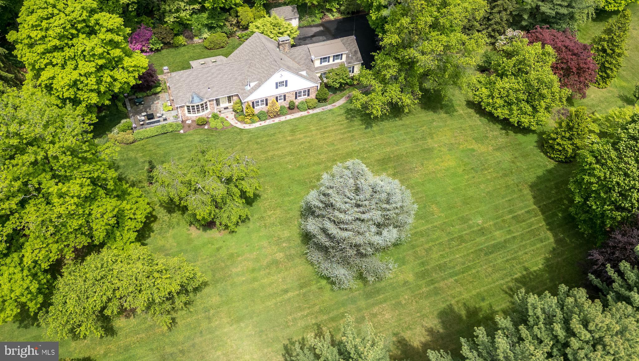 550 Swamp Road Doylestown, PA 18901 - Photo 73 of 75 Arial View Front