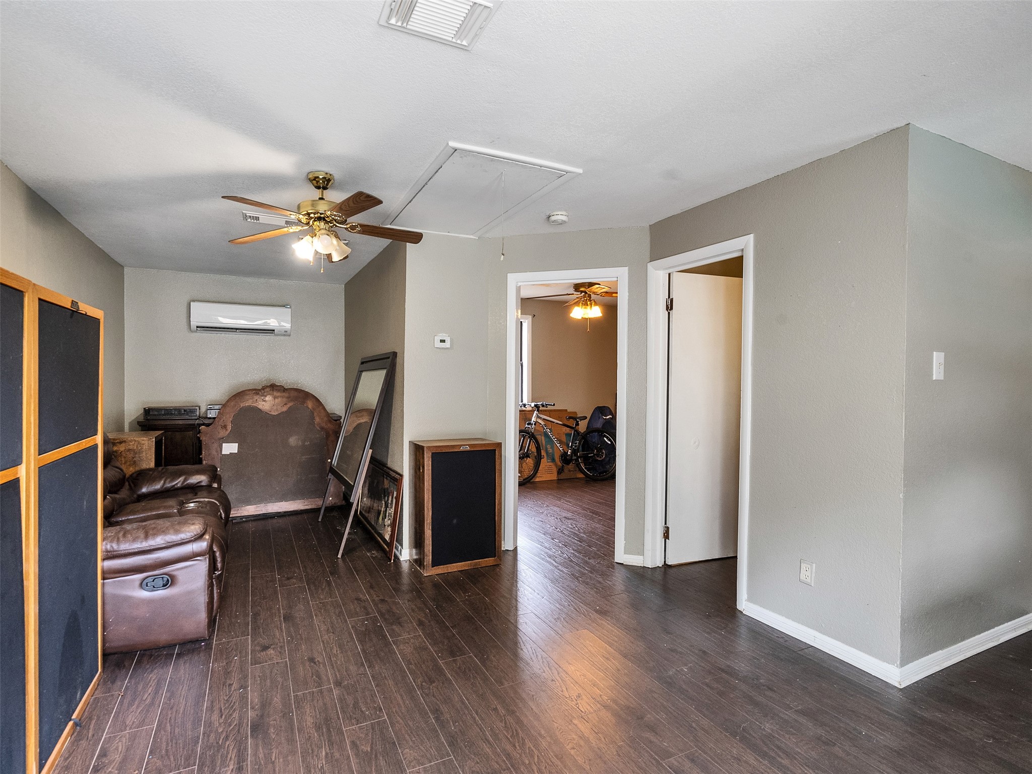 15703 Crestbrook Drive Houston, TX 77059 - Photo 46 of 50 Apartment living area with door to bedroom in middle back bathroom to right
