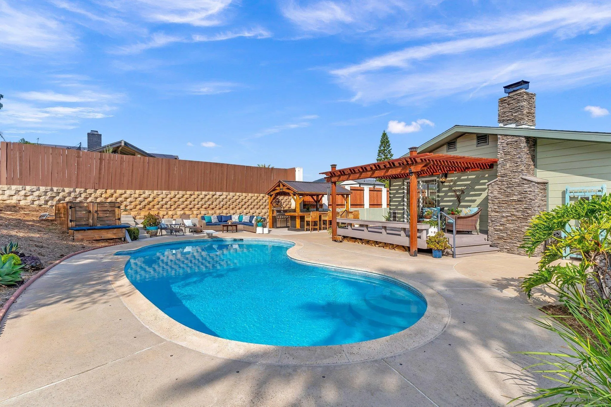 1217 Memory Lane Vista, CA 92084 - Photo 39 of 72 a view of a swimming pool with sitting area