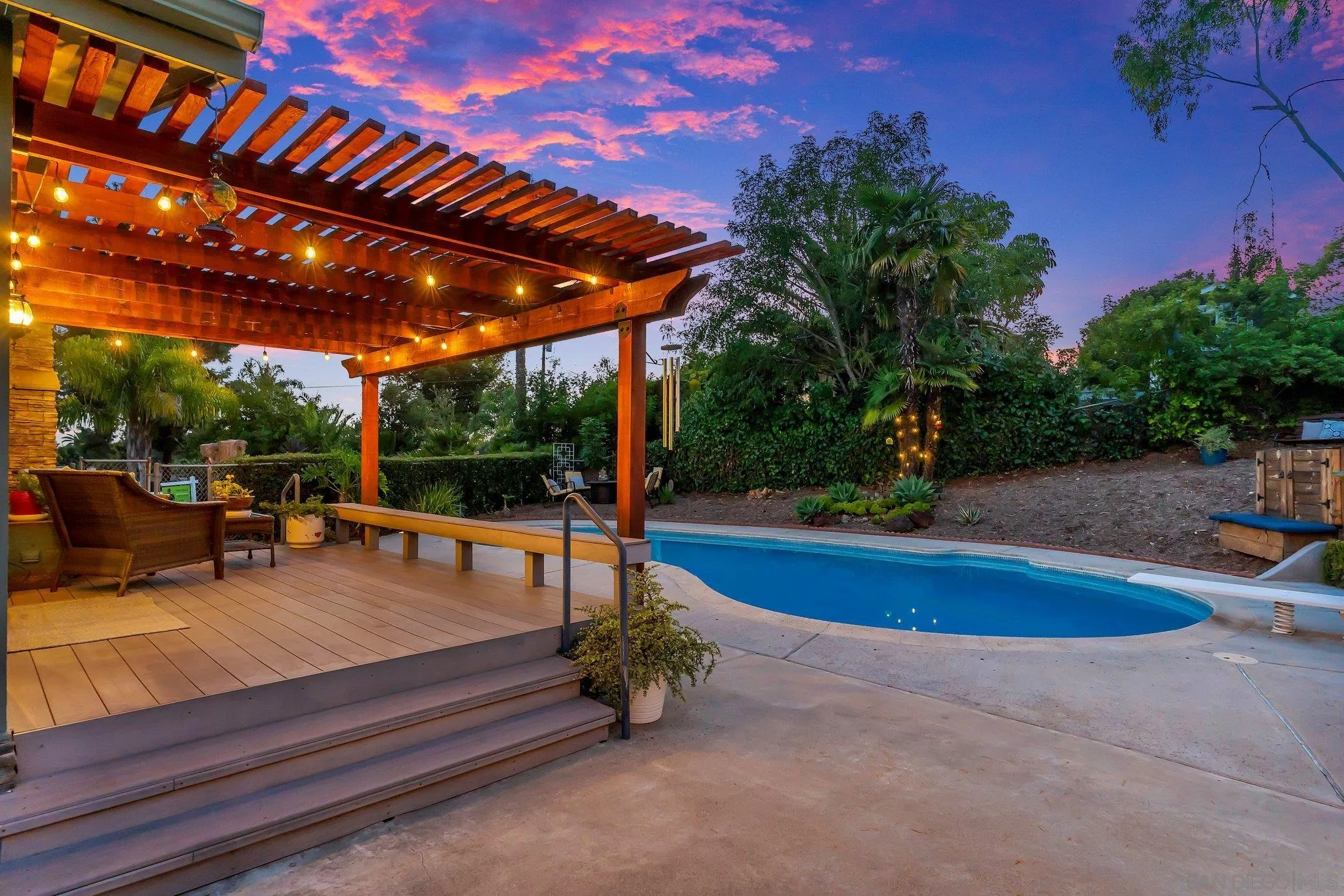 1217 Memory Lane Vista, CA 92084 - Photo 51 of 72 a view of a patio with swimming pool