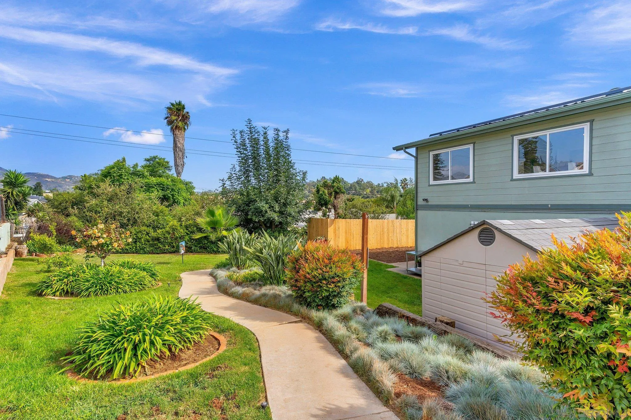 1217 Memory Lane Vista, CA 92084 - Photo 56 of 72 a view of a back yard of the house