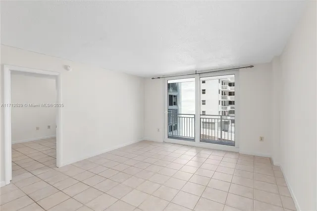 a view of a livingroom with a cabinets
