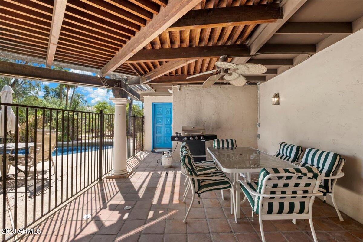 5733 East Camelback Road Phoenix, AZ 85018 - Photo 37 of 45 Rear Patio