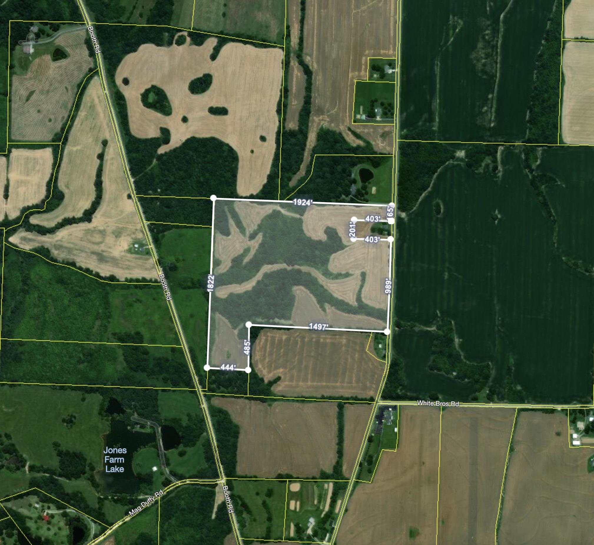 0 Luck Madden Road Humboldt, TN 38343 - Photo 1 of 1 an aerial view of a house