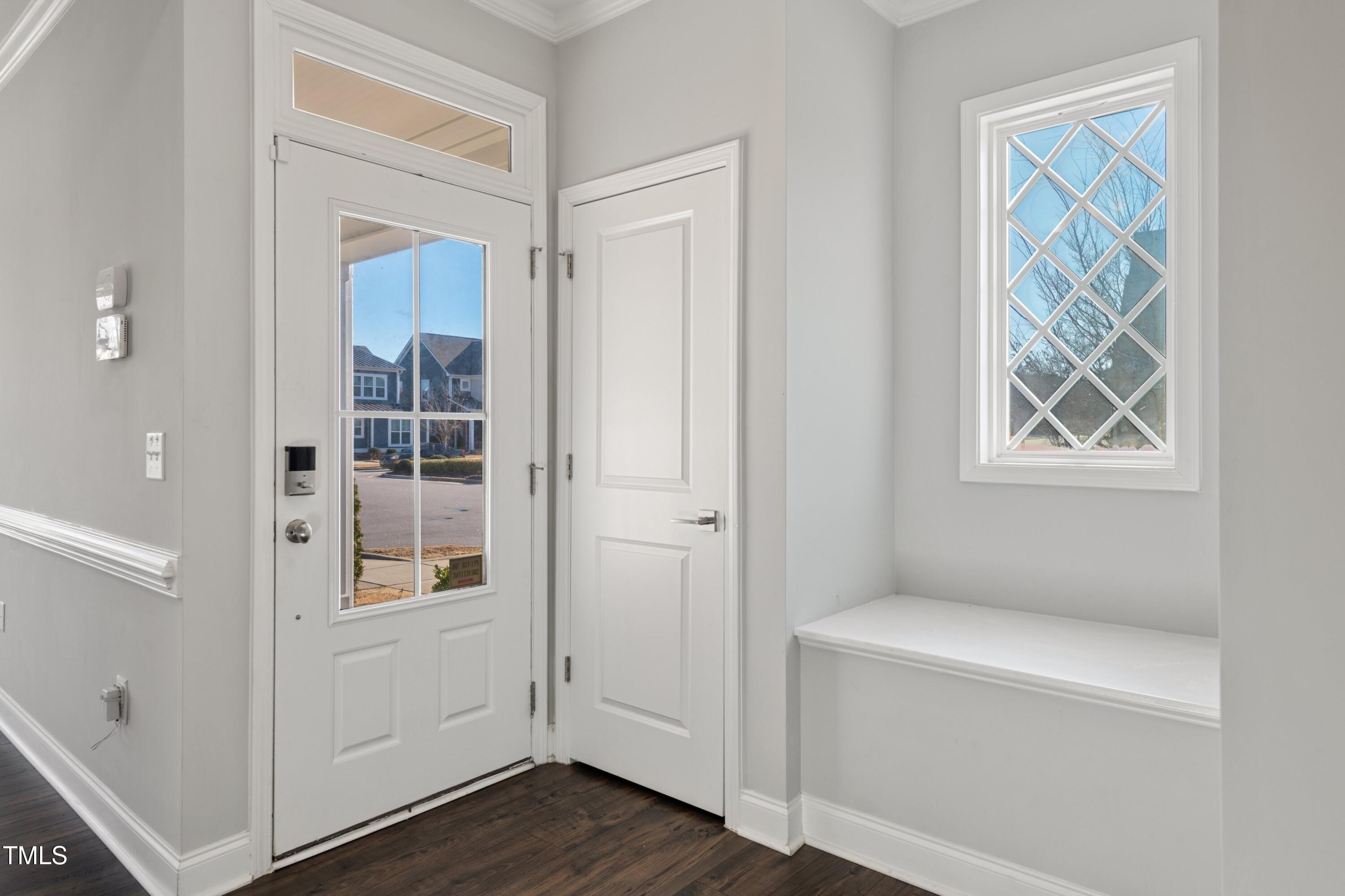 5501 Advancing Avenue Raleigh, NC 27616 - Photo 18 of 56 Entry hall with window seat and/or drop off spot.