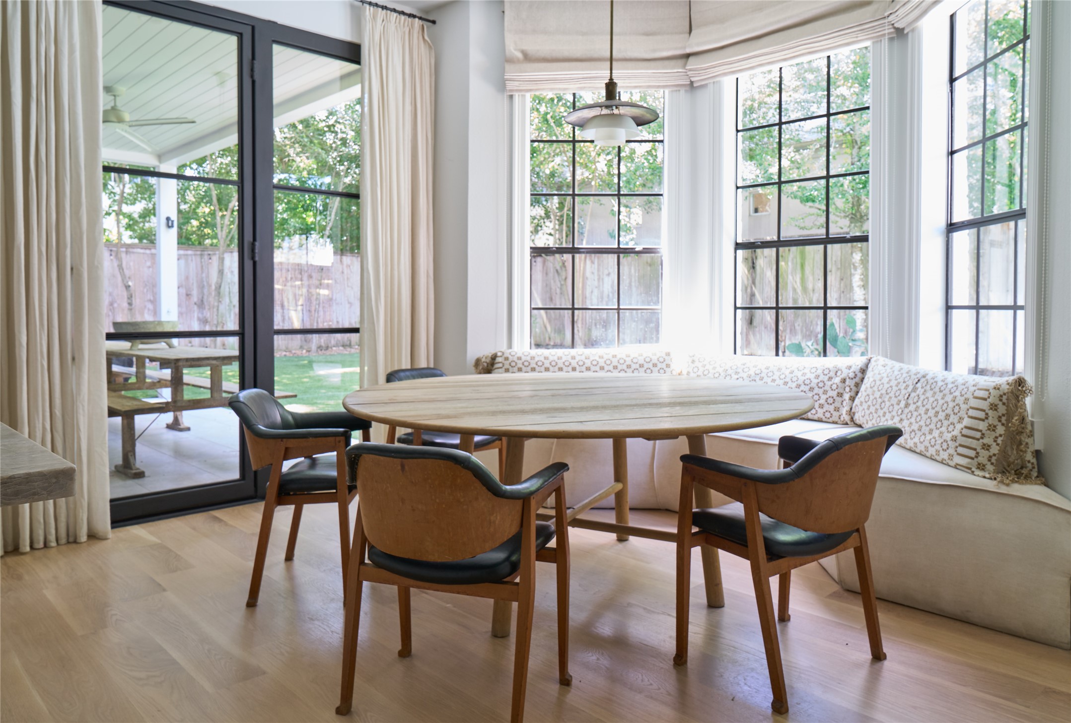 3020 Duke Street Houston, TX 77005 - Photo 11 of 23 Bright breakfast area overlooking the backyard