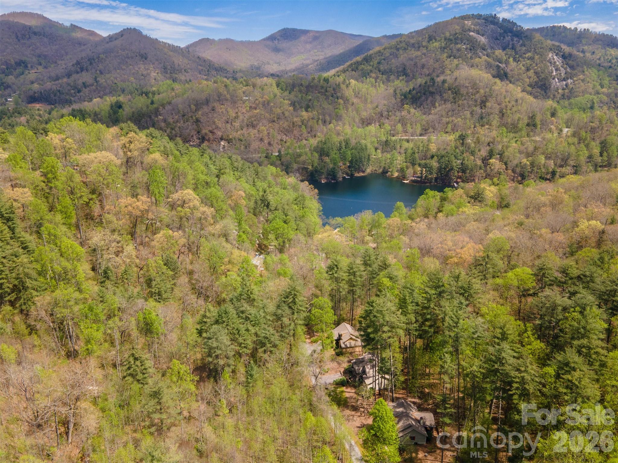 82 Mdw Rdg Court Tuckasegee, NC 28783 - Photo 25 of 39 a view of lake and mountain