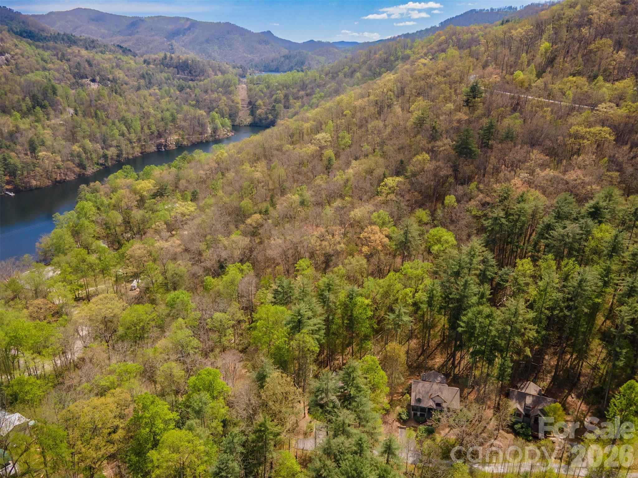82 Mdw Rdg Court Tuckasegee, NC 28783 - Photo 29 of 39 a view of a field with mountains in the background