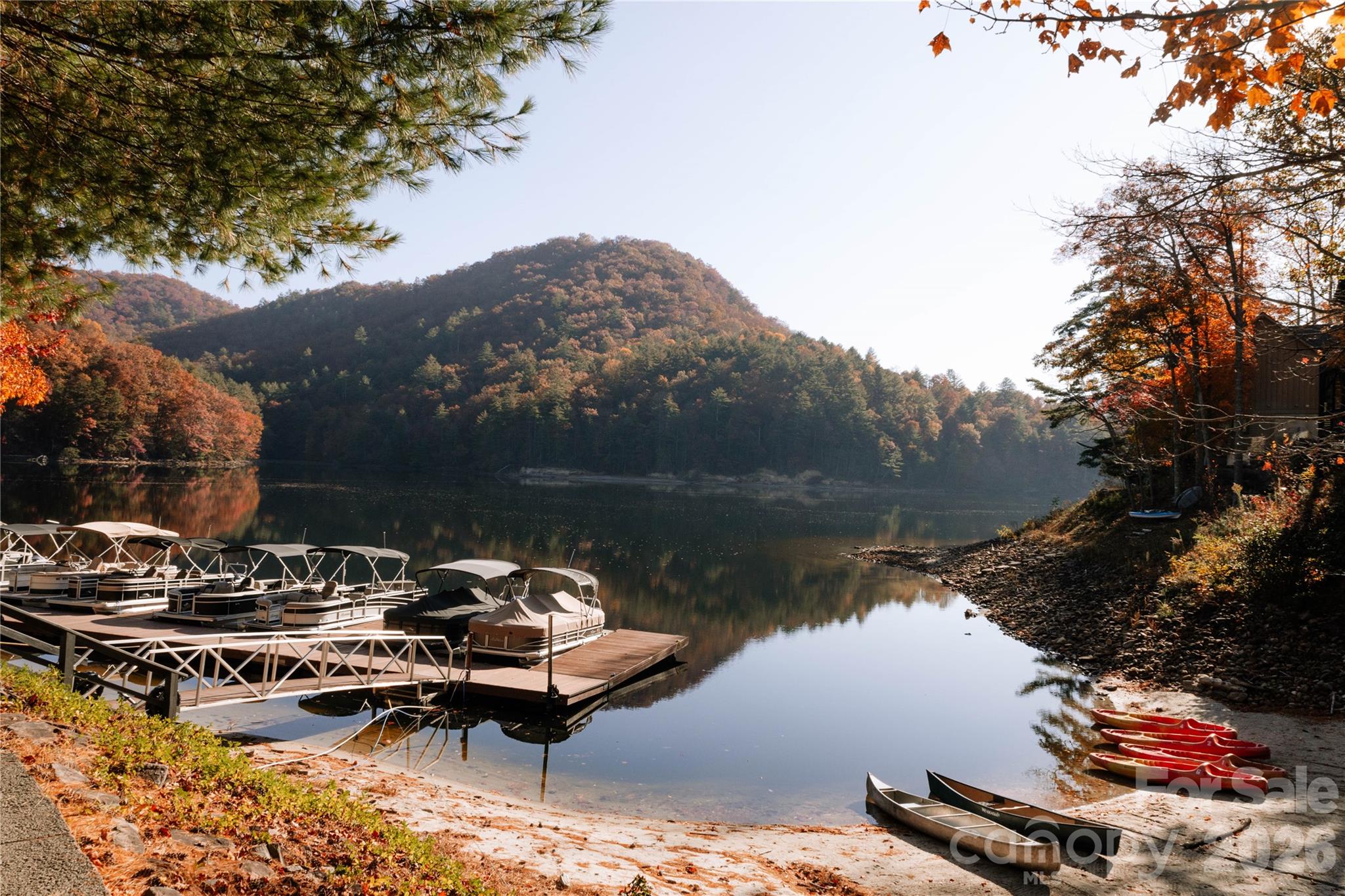 82 Mdw Rdg Court Tuckasegee, NC 28783 - Photo 37 of 39 a view of a lake with a mountain