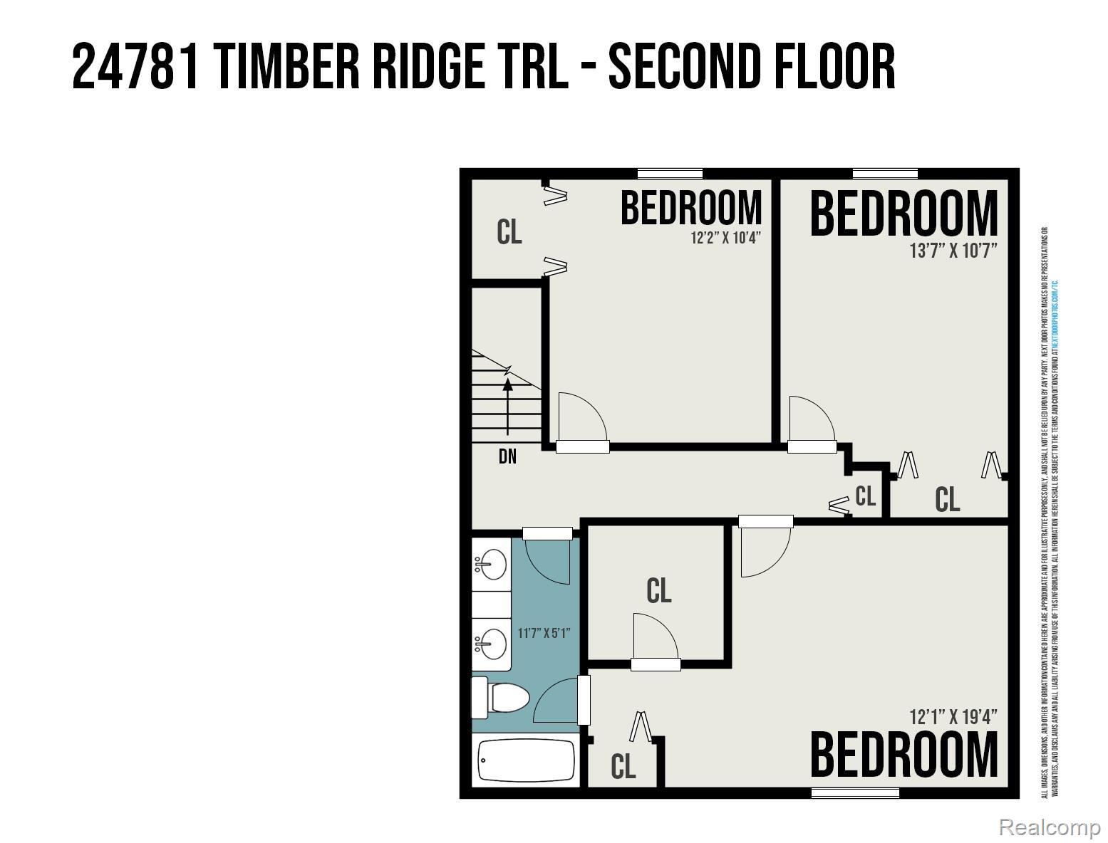 24781 Timber Ridge Trail Flat Rock, MI 48134 - Photo 30 of 31 Second Floor (11).jpg