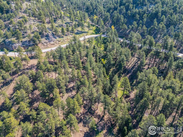 a view of a area with a mountain