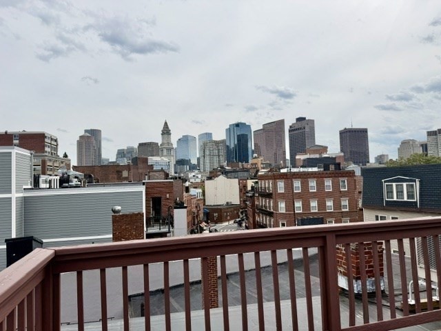 301 North Street, Unit 5 Boston, MA 02113 - Photo 16 of 18 a view of a balcony with city view
