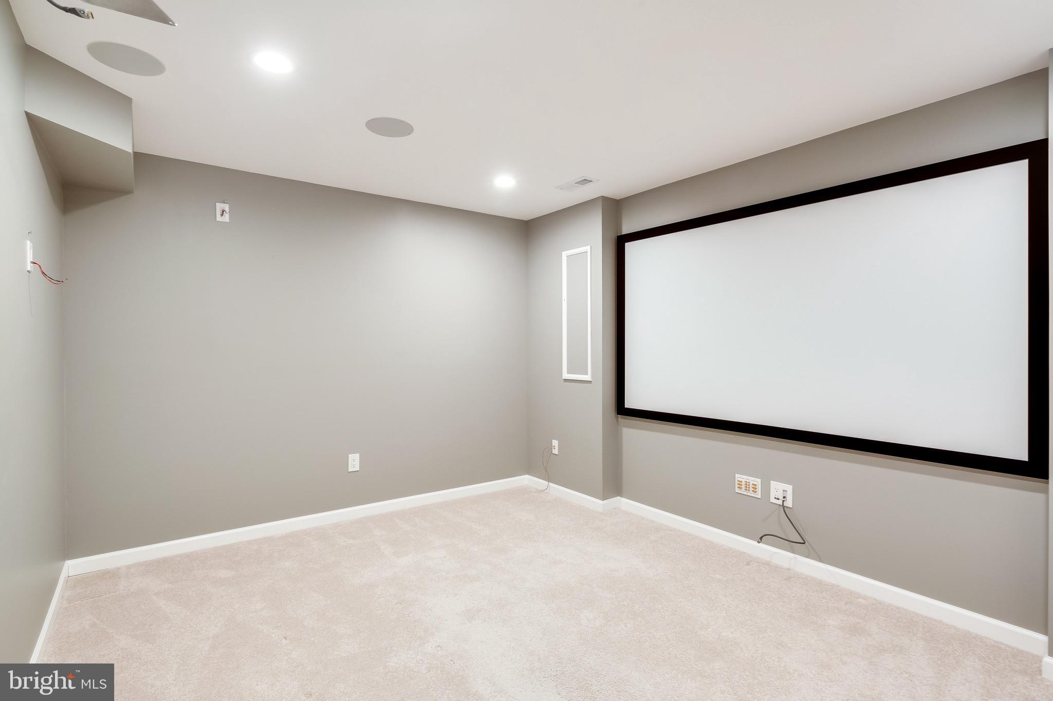 1304 Longbow Road Mount Airy, MD 21771 - Photo 11 of 24 lower level theater