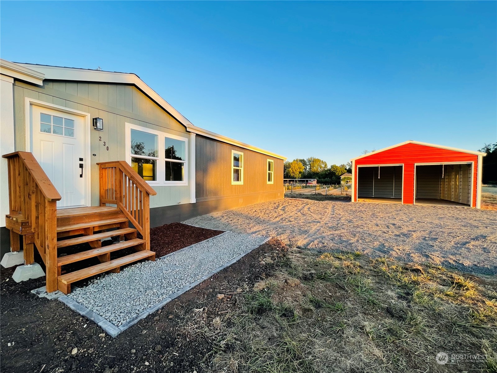 230 Bunker Creek Road Chehalis, WA 98532 - Photo 1 of 19 a front view of a house with a yard