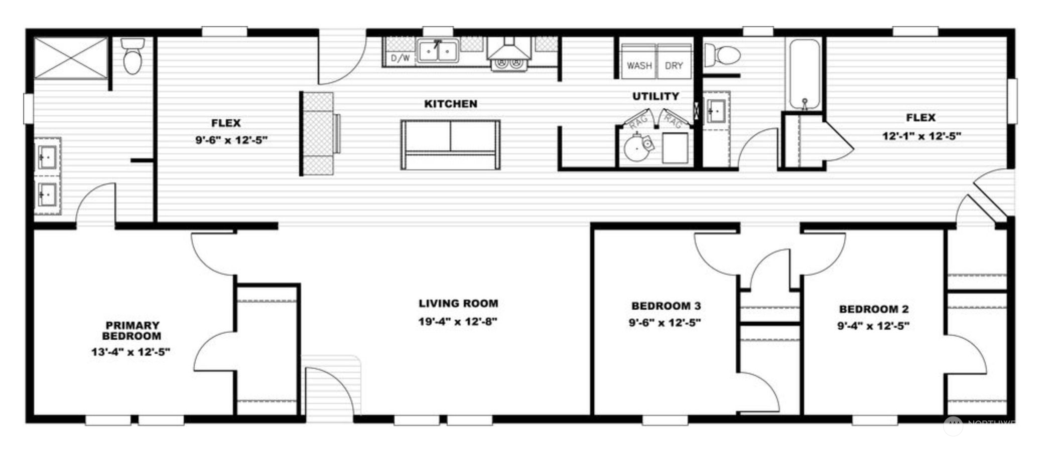 230 Bunker Creek Road Chehalis, WA 98532 - Photo 18 of 19 a view of a picture of a bathroom