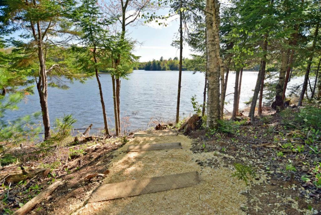 213 Tannery Brook Road Ellsworth, ME 04605 - Photo 3 of 35 Path to shore flanked by woodlands...
