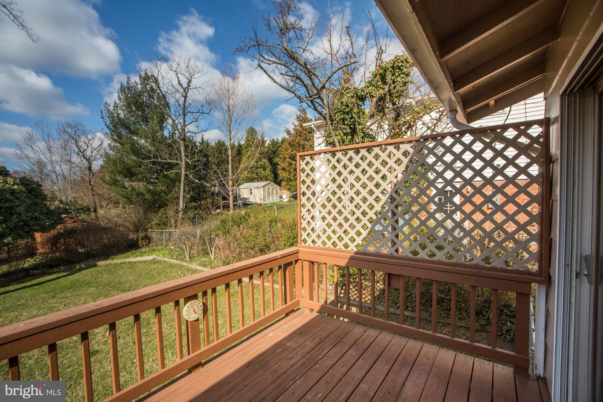 3609 Colony Road Fairfax, VA 22030 - Photo 5 of 30 With a view of the backyard and park beyond!
