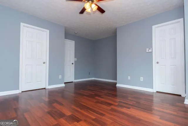 wooden floor in an empty room
