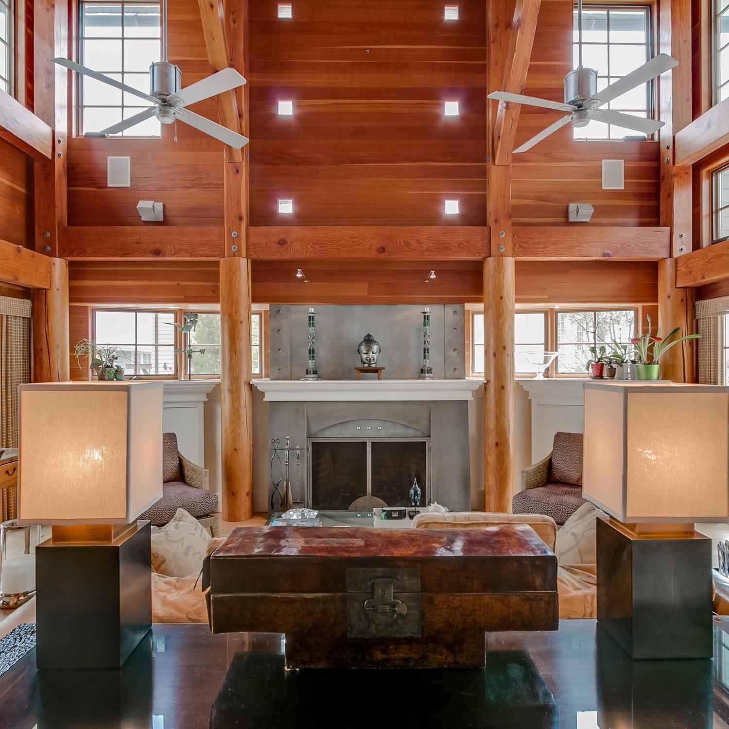 38 Nearwater Road Rowayton, CT 06853 - Photo 20 of 37 a living room with fireplace furniture and a fireplace