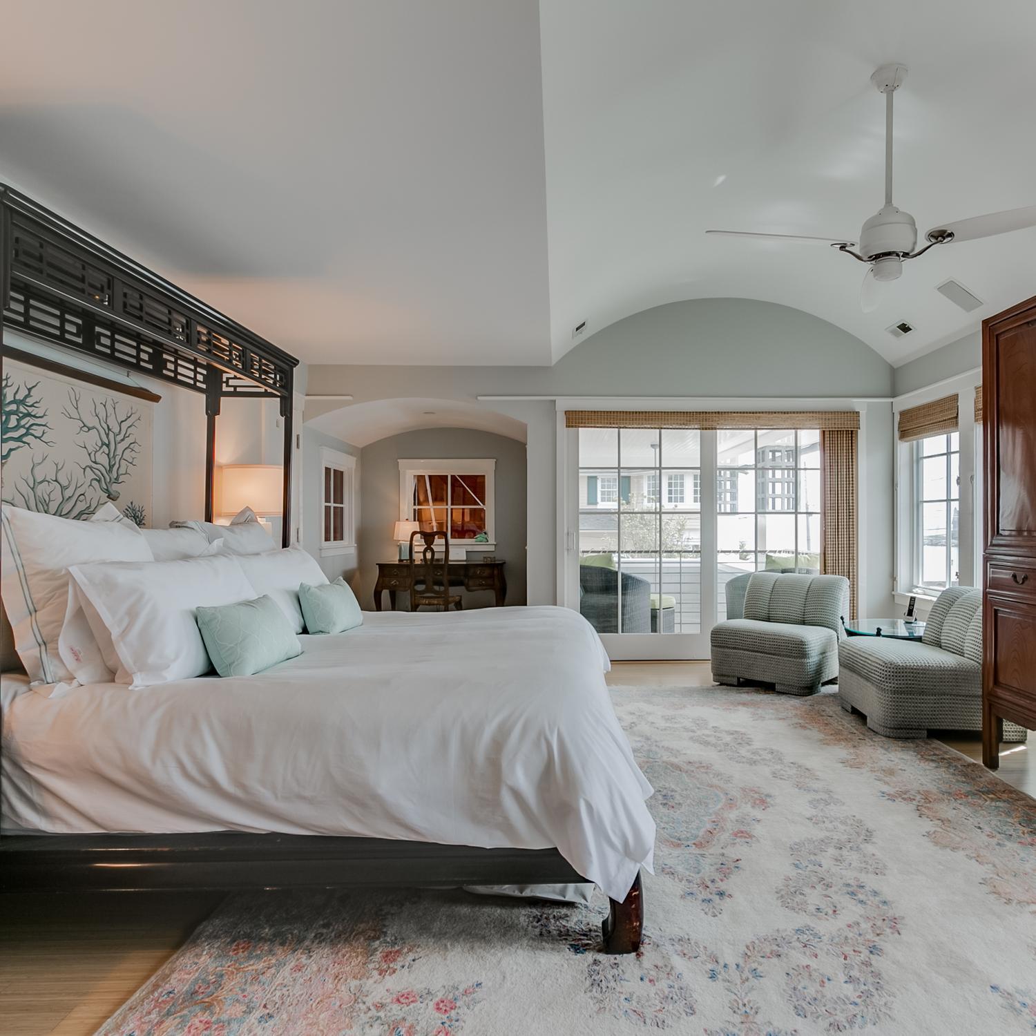 38 Nearwater Road Rowayton, CT 06853 - Photo 24 of 37 a bedroom with a bed and a couch