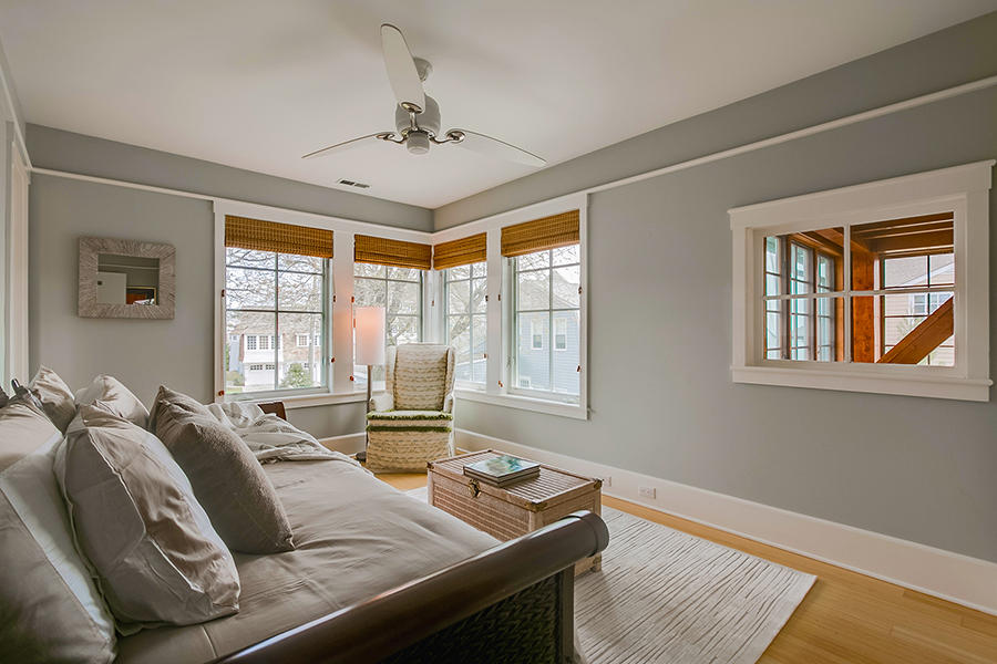 38 Nearwater Road Rowayton, CT 06853 - Photo 28 of 37 a bed room with a bed and a couch