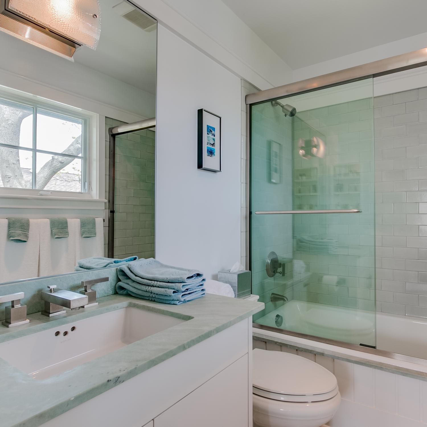 38 Nearwater Road Rowayton, CT 06853 - Photo 29 of 37 a bathroom with a sink a toilet and shower