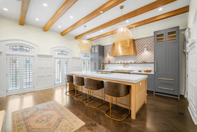 a bed room with a bed and a couch