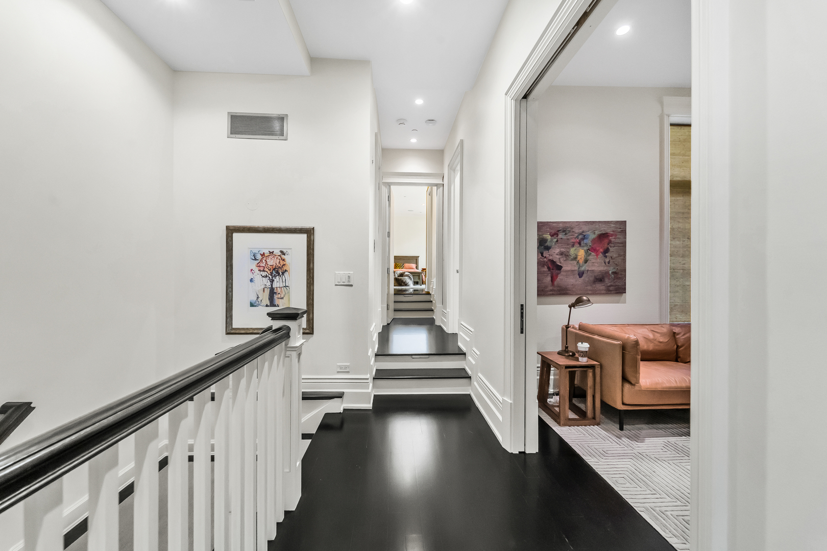 53 East Division Street Chicago, IL 60611 - Photo 41 of 79 a view of entryway and hall with wooden floor