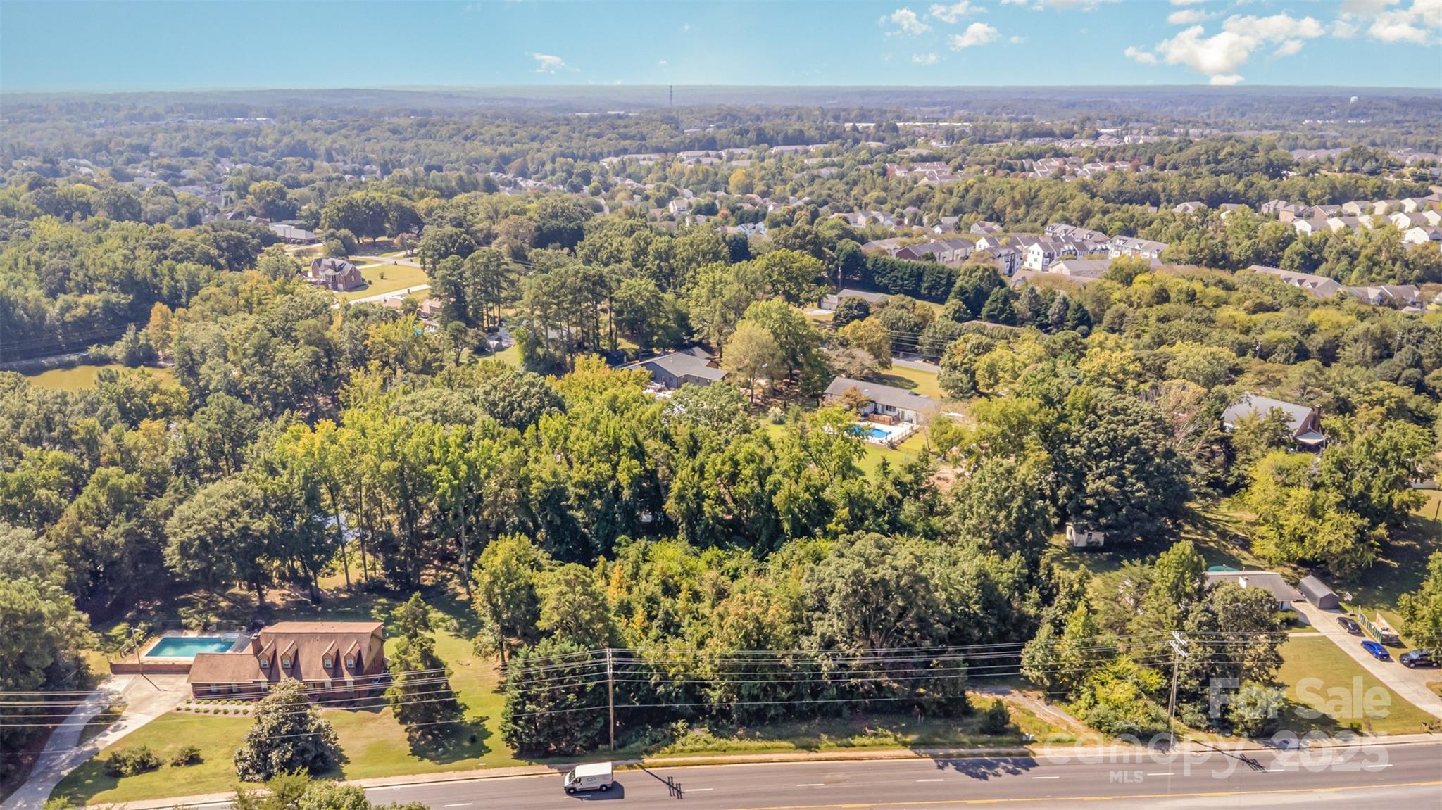 1527 Gold Hill Road Fort Mill, SC 29708 - Photo 5 of 5 an aerial view of residential houses with yard