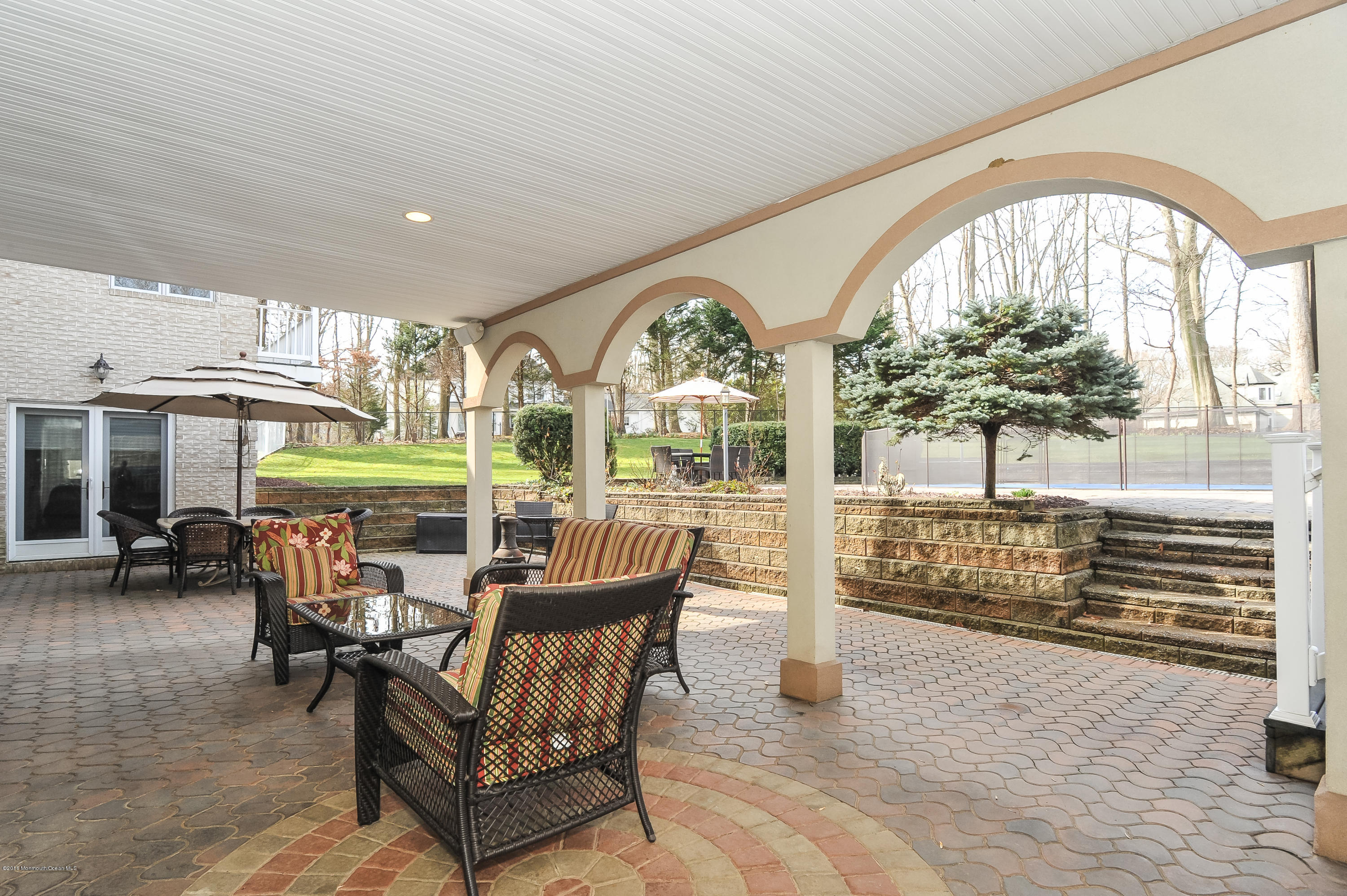 773 Van Schoick Road Holmdel, NJ 07733 - Photo 41 of 45 PAVER COVERED PATIO
