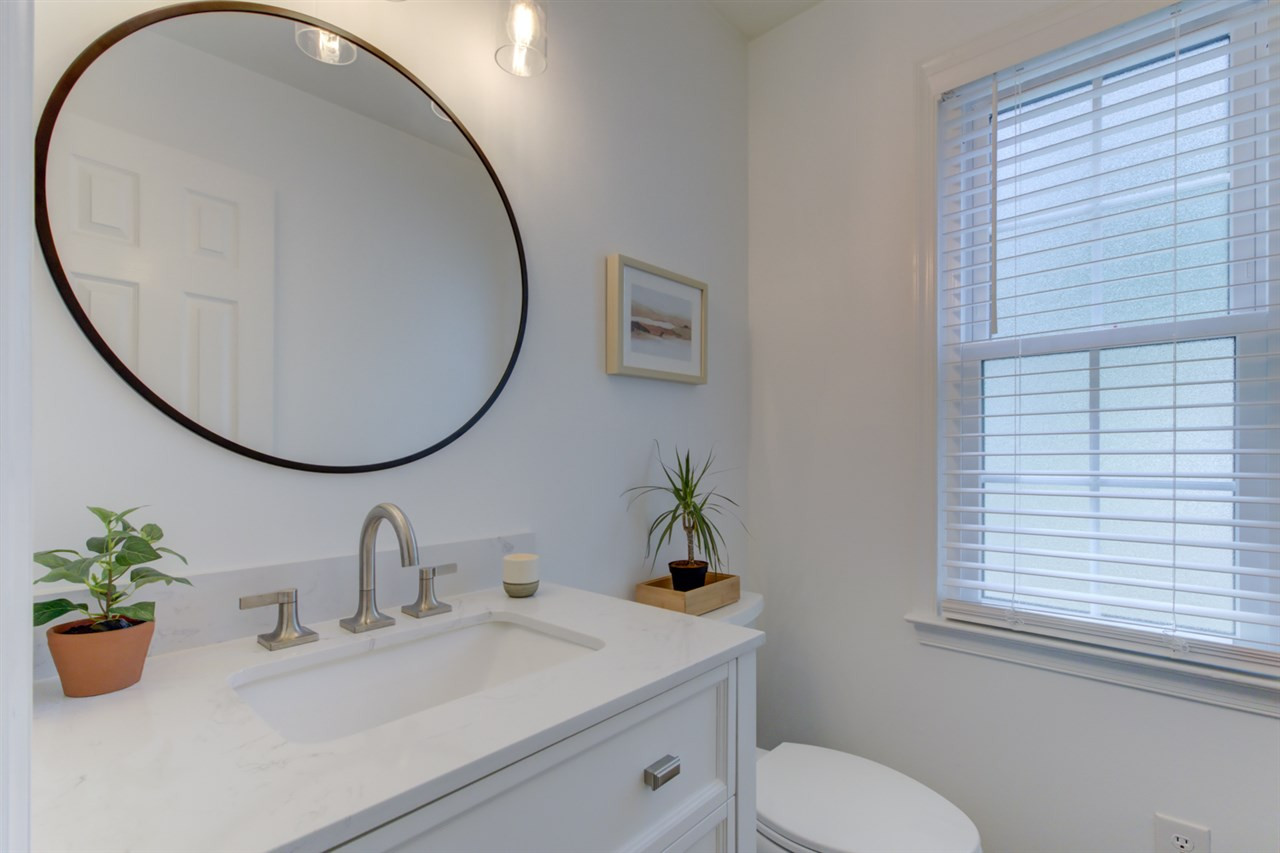 5516 Banwell Place Raleigh, NC 27613 - Photo 16 of 30 First floor half bathroom recently updated Half Bath