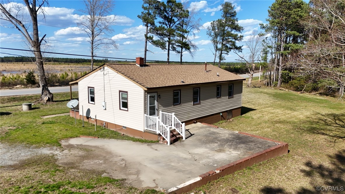 2502 Dry Bread Road Emporia, VA 23847 - Photo 2 of 14 a view of a house with a yard