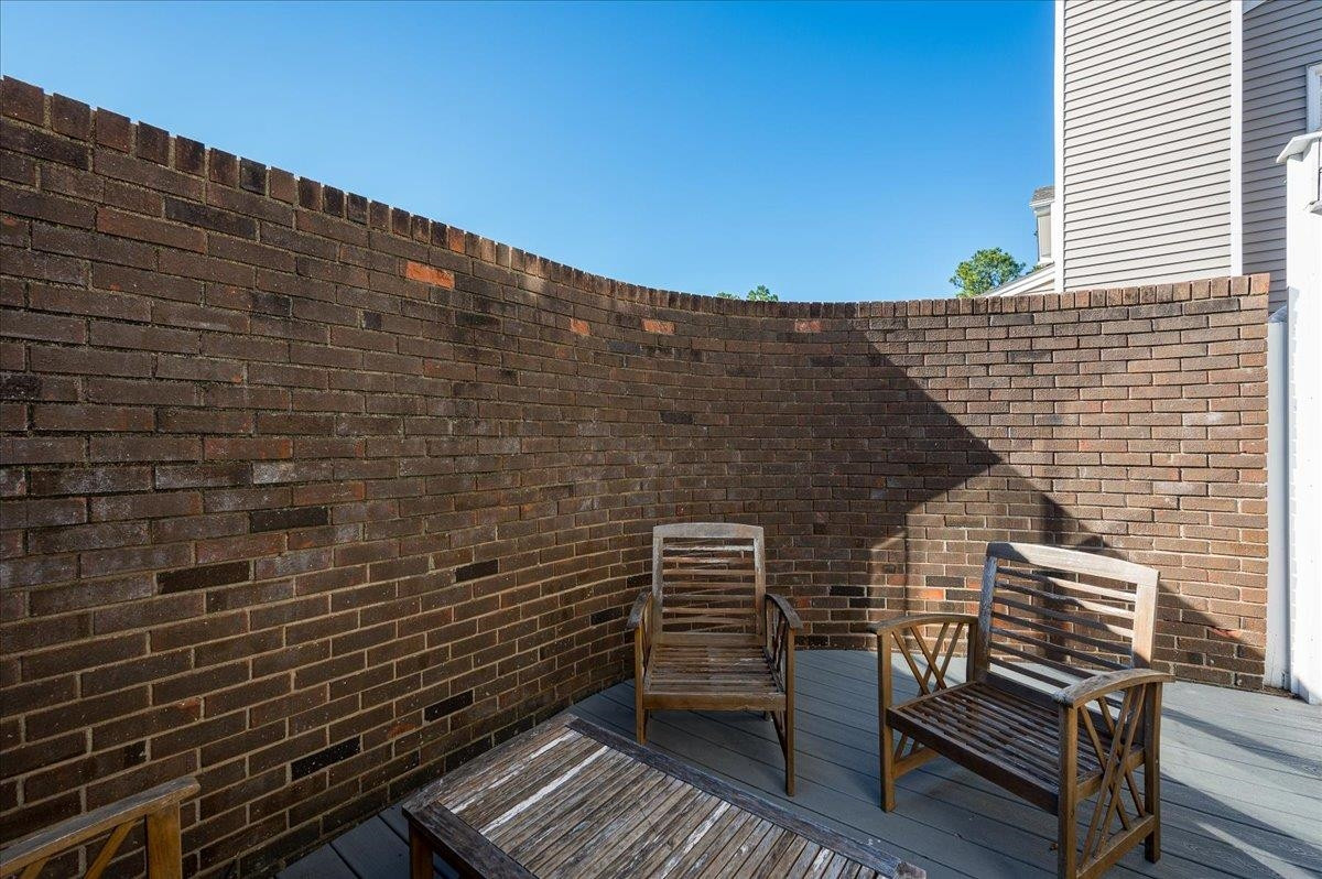 7040 Sandy Forks Road, Unit 104 Raleigh, NC 27609 - Photo 11 of 20 Patio (right view)