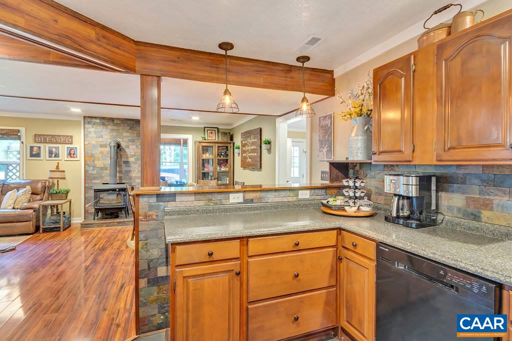 2523 Ridge Road Palmyra, VA 22963 - Photo 15 of 44 a kitchen with sink and cabinets