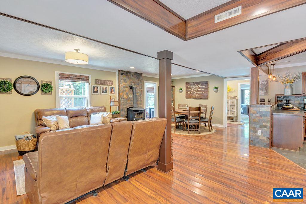2523 Ridge Road Palmyra, VA 22963 - Photo 5 of 44 a living room with furniture and wooden floor