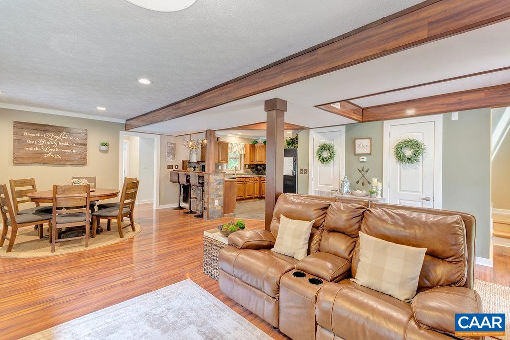 2523 Ridge Road Palmyra, VA 22963 - Photo 7 of 44 a living room with furniture and wooden floor