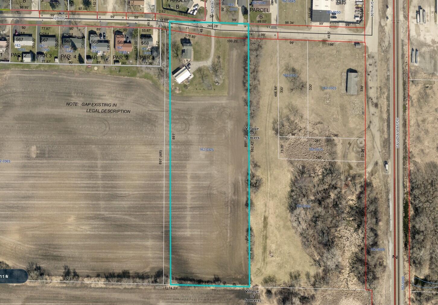 8203 12th Place Somers, WI 53144 - Photo 60 of 70 GISMAP2