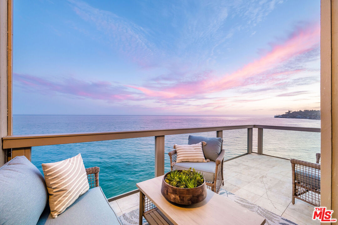 26174 Pacific Coast Highway Malibu, CA 90265 - Photo 22 of 33 a view of a terrace with chairs