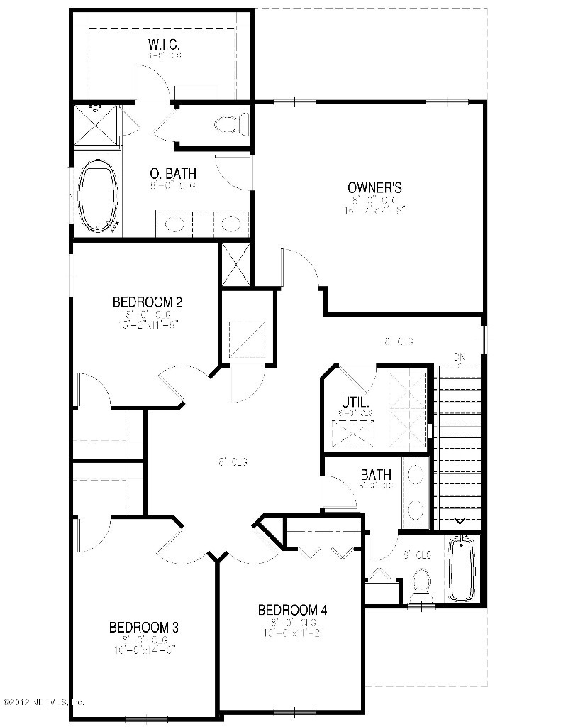 3806 Chasing Falls Road, Unit 9 Orange Park, FL 32065 - Photo 3 of 3 Hawthorne Second Floor