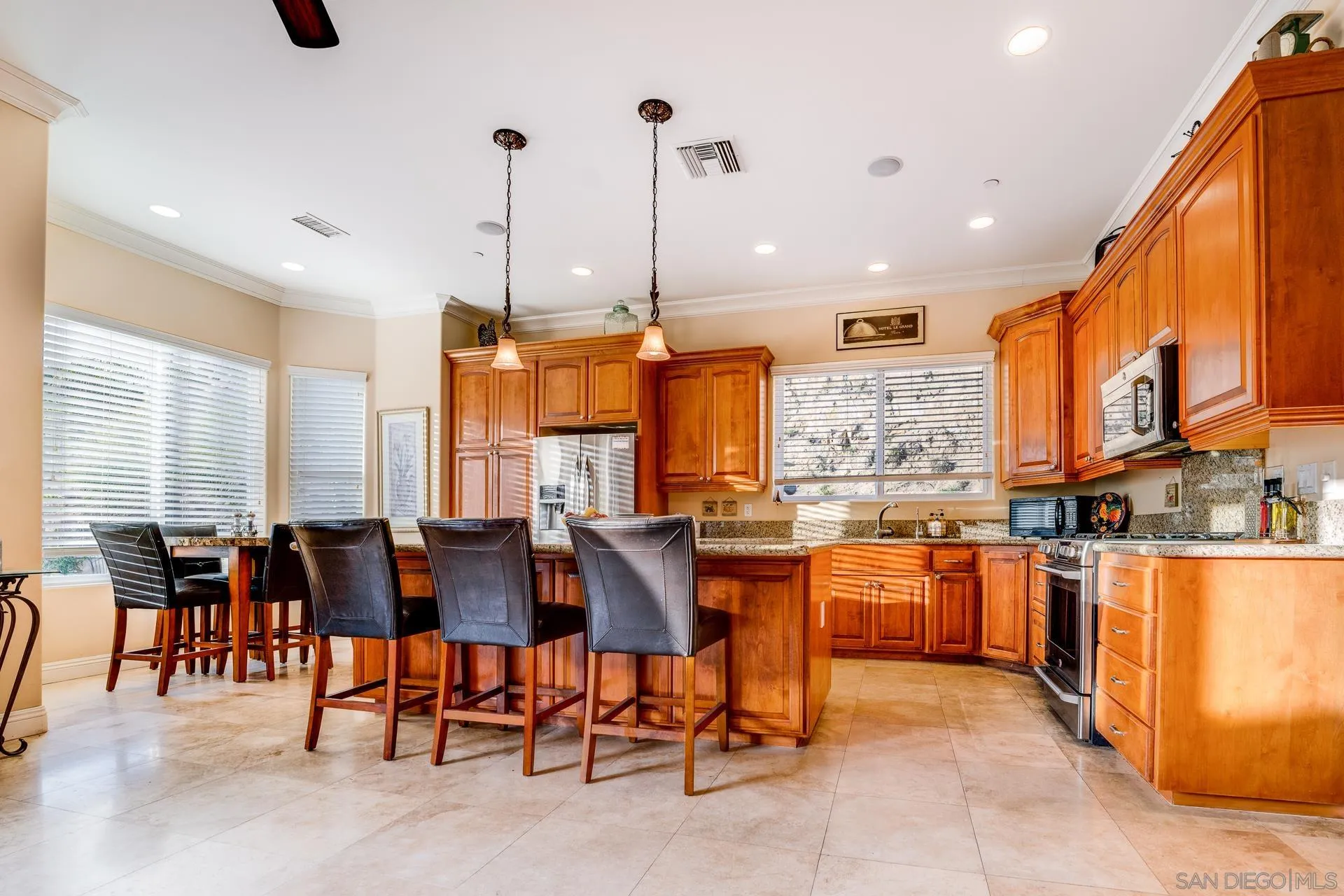15380 Oak Canyon Road Poway, CA 92064 - Photo 11 of 52 a large kitchen with lots of counter space